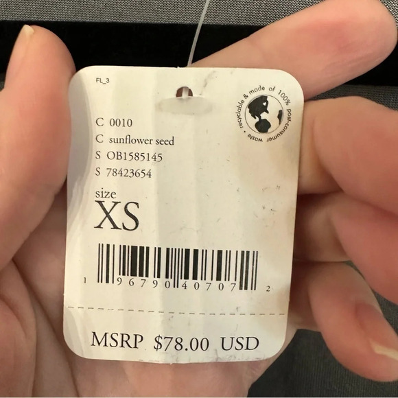 Intimately Free People Sunflower Seed Velvet Puff Sleeve Bodysuit Size XS NWT - Picture 8 of 9